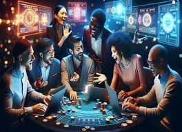 Tampilan utama kasino online dan live casino di ina77